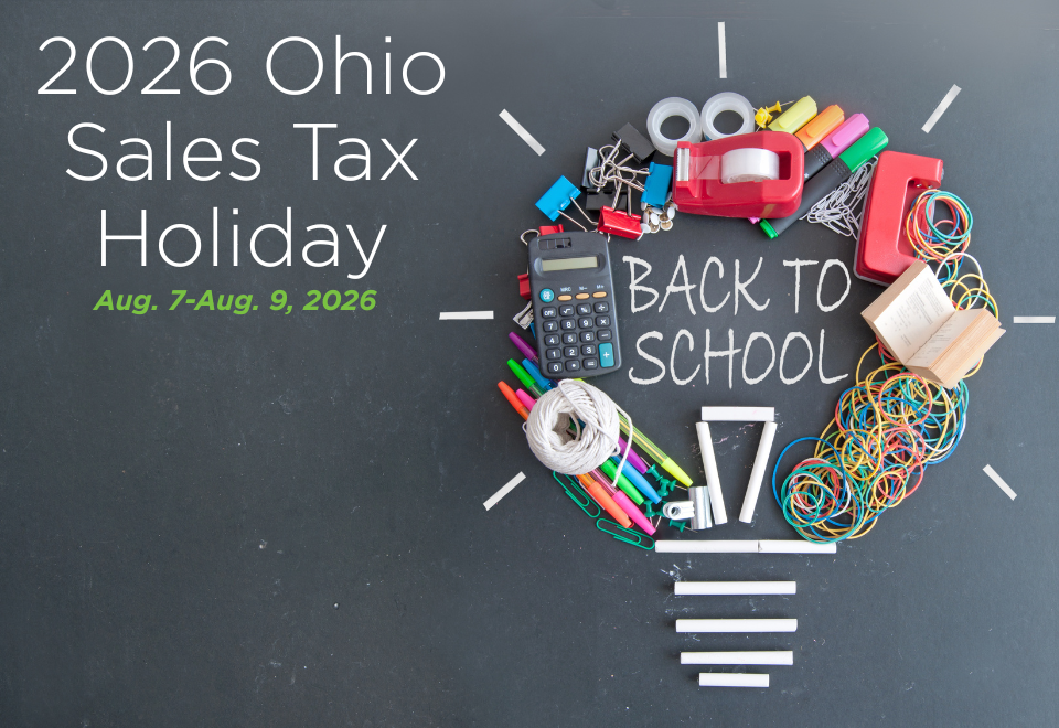2026 Ohio Sales Tax Holiday | August 7-9, 2026 | GBQ Partners