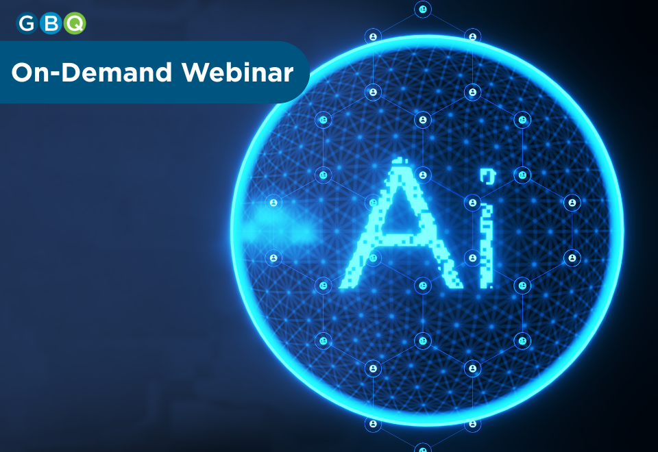Beyond The Monthly Close | AI & Data Analytics | GBQ Webinar